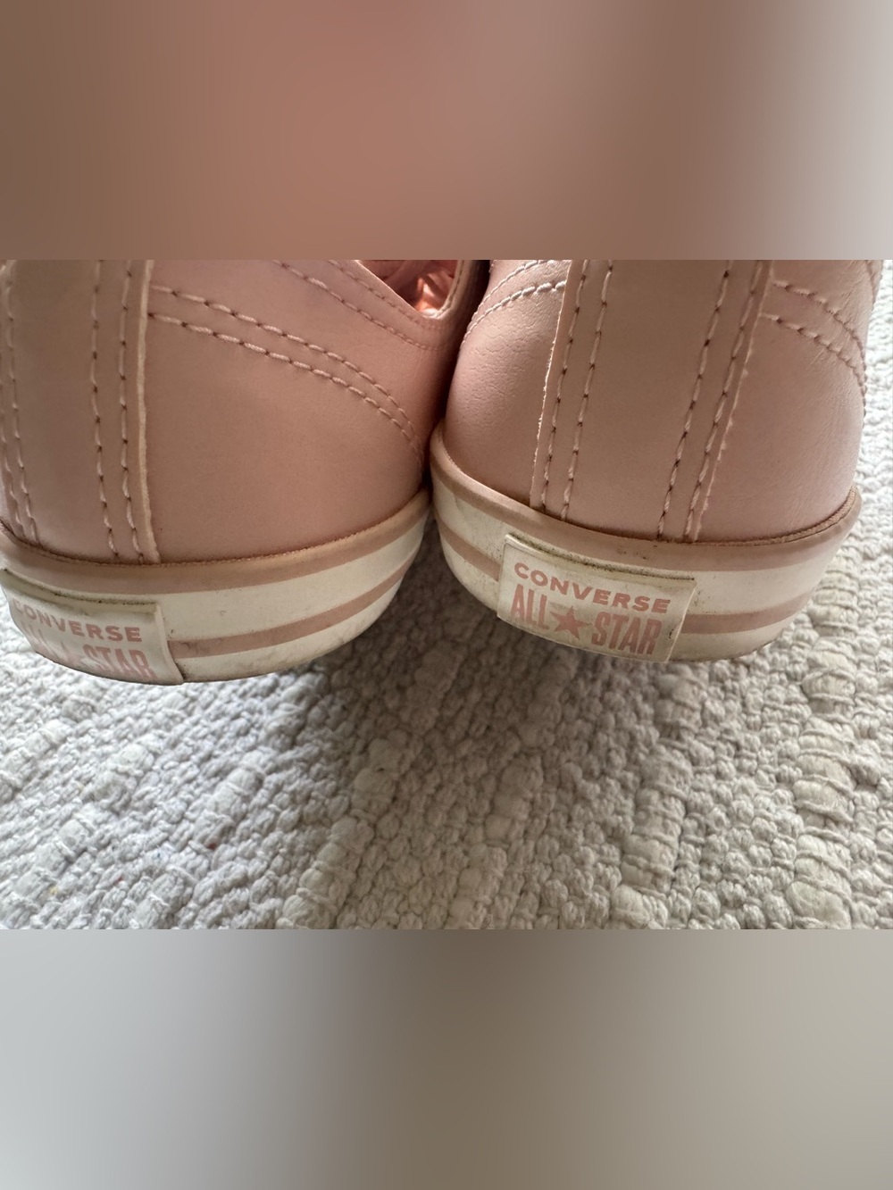 Converse Blush Pink Low-Top Sneakers - Picture 10 of 11